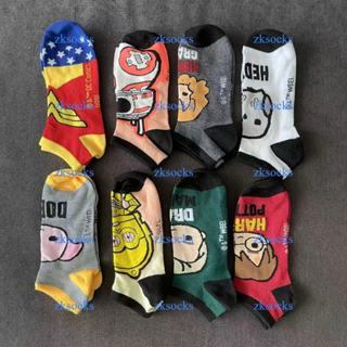 1แพค=10คู่⚡️58บาท‼️ ถุงเท้าเด็ก เนื้อผ้าหนา 10คู่10ลาย ถุงเท…