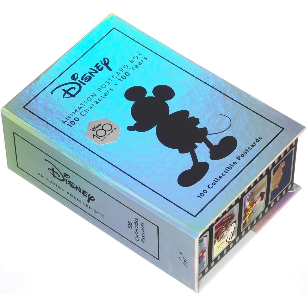 พร้อมส่ง โปสการ์ด Disney Animation Postcard Box: 100 Collectible Postcards ของใหม่