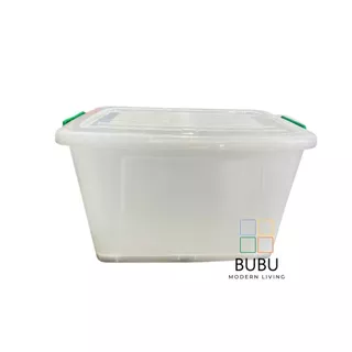 กล่องพลาสติกอเนกประสงค์ K-1000 (90 L) มีล้อเลื่อน UNI WARE | กล่องเก็บของ กล่องพร้อมฝาปิด เกรด A