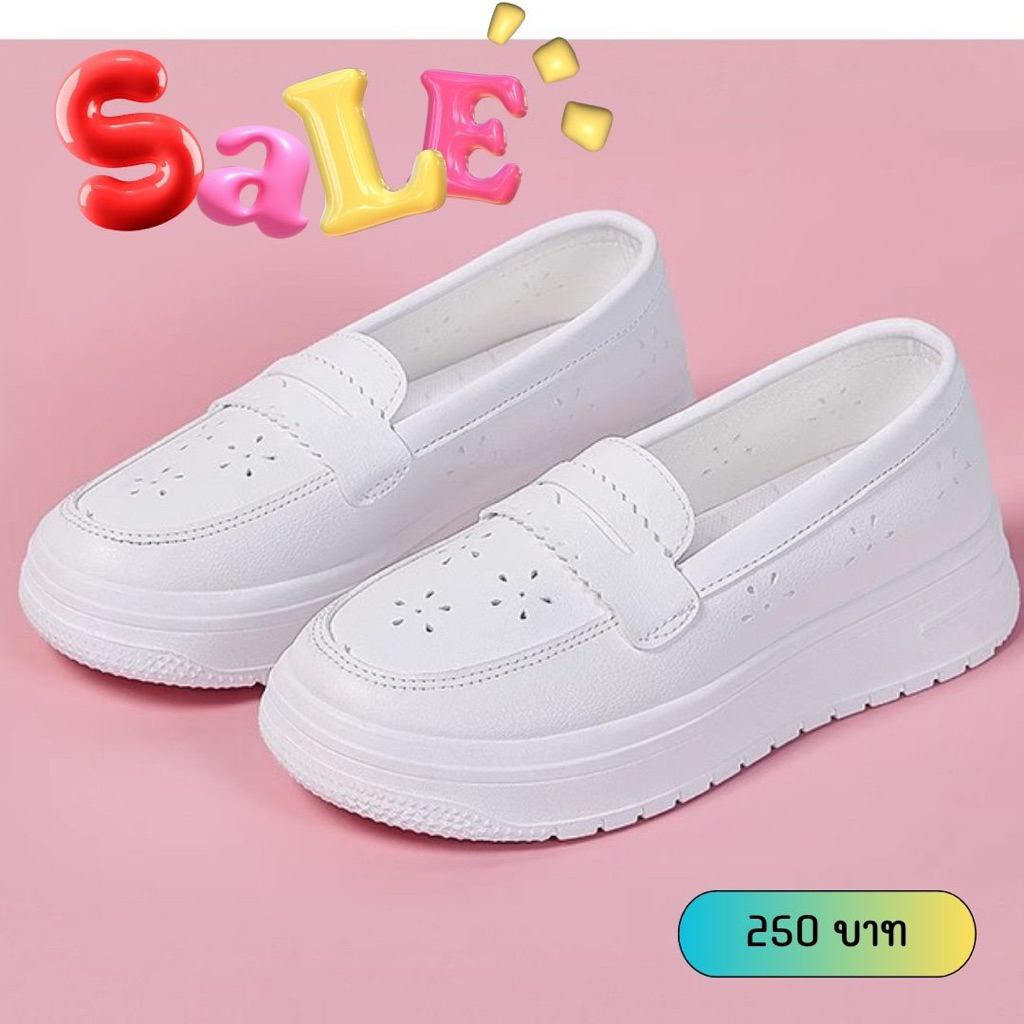 รองเท้าพยาบาลพร้อมส่งจากไทย ใส่ไม่พอดีส่งเปลี่ยนได้