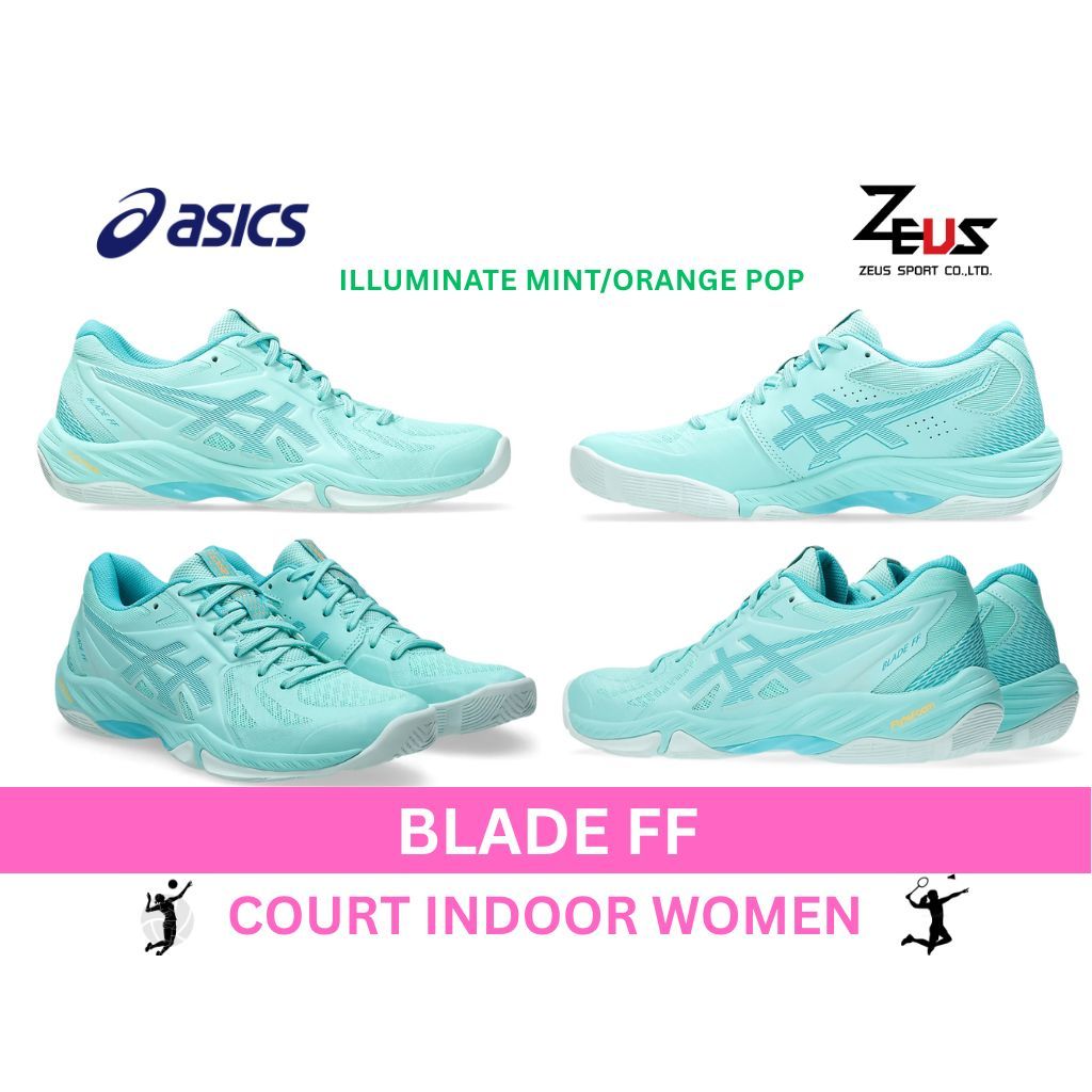 ASICS รองเท้ากีฬา แบดมินตัน วอลเลย์บอล สำหรับผู้หญิง [COURT INDOOR WOMEN] Non Marking สามารถเข้าได้ทุกสนาม