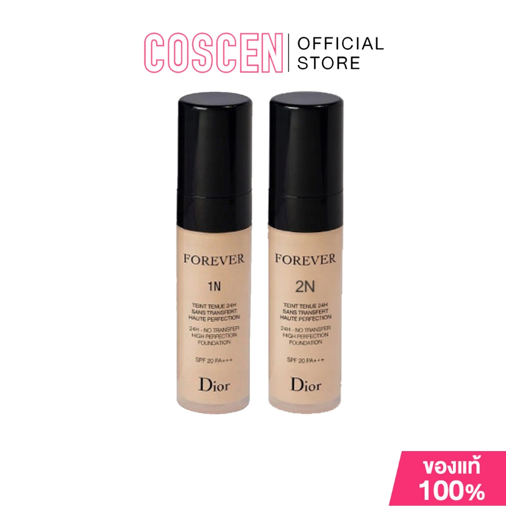 DIOR FOREVER No-Transfer 24h Wear Matte Foundation 5 ml มีให้เลือก 2 เฉดสี  NO BOX