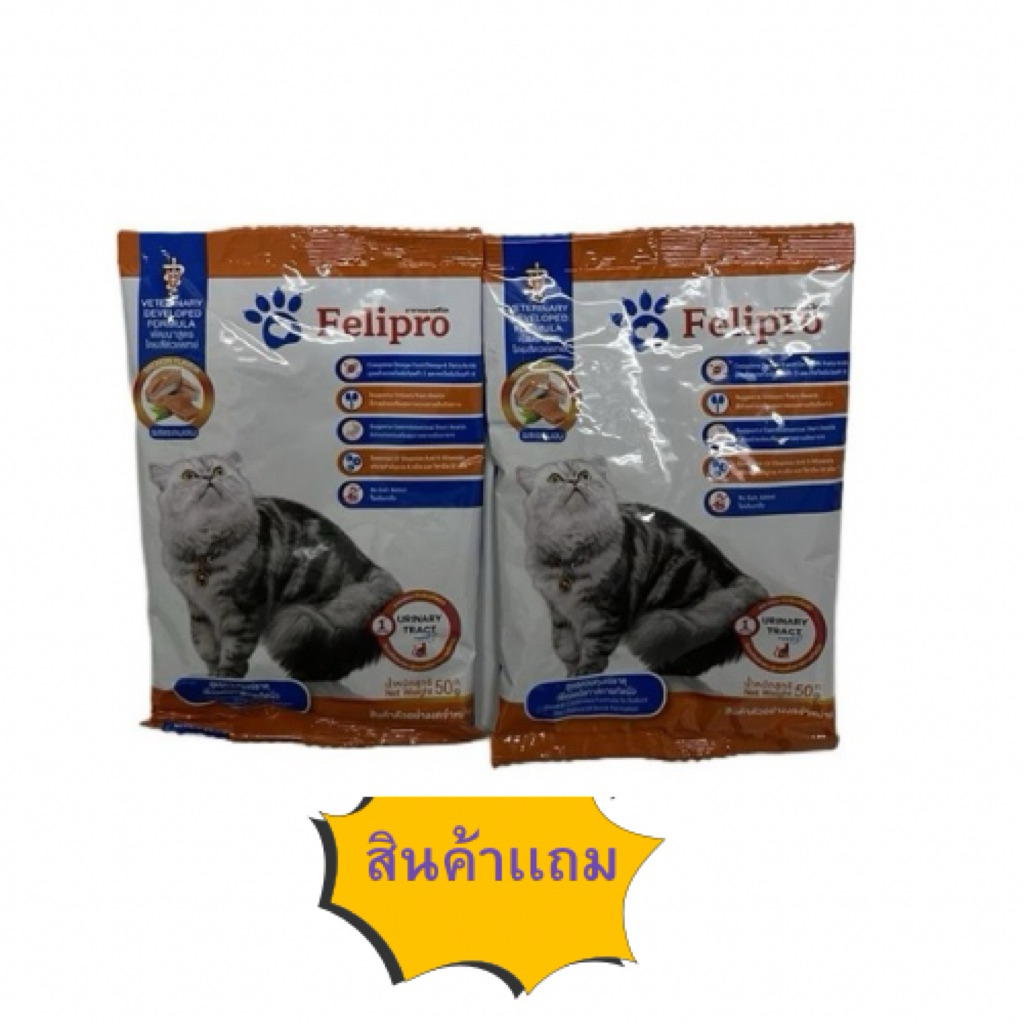 Felipro Cat Food tuna เฟลิโปร สีทอง อาหารแมวรสทูน่า ลดโอกาสเกิดนิ่วเหมาะสำหรับแมวหลังหย่านม 1kg 15/04/2027 แถมซองเล็ก - รูปที่ 3