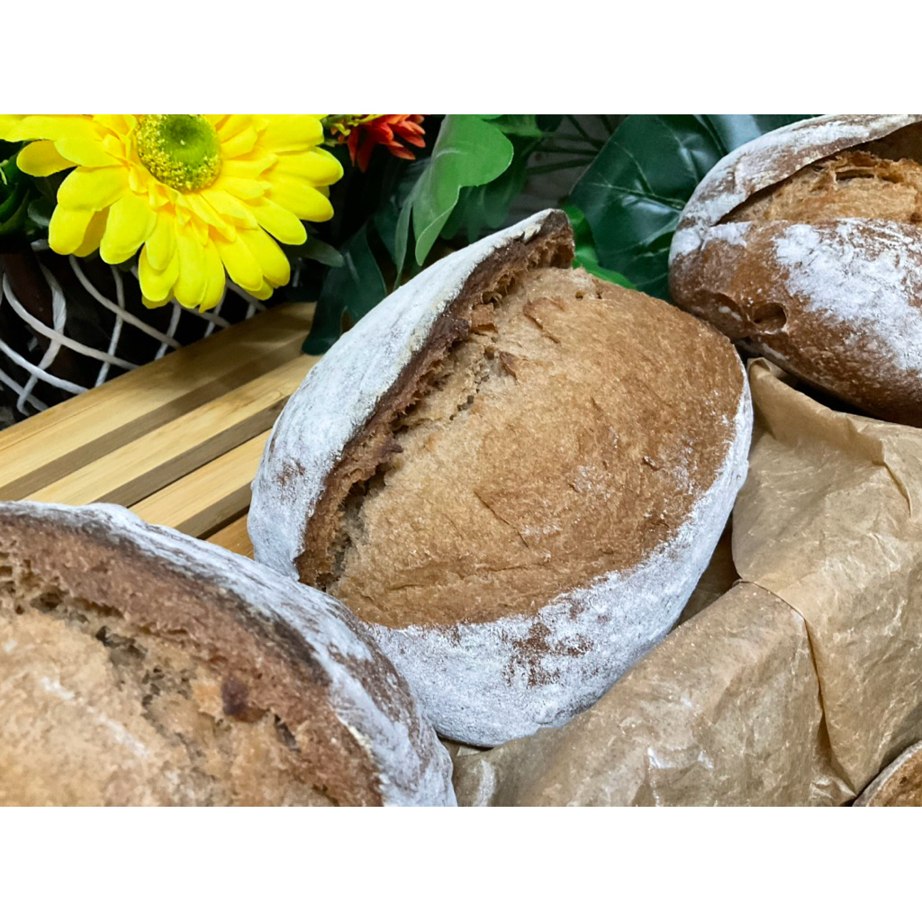 Sourdough Whole Wheat/ Rye Bread ซาวโดว์  ขนมปังเปลือกแข็ง เหนียวนุ่ม ไม่กระด้าง อบใหม่ๆ ทุกออเดอร์ ราคา ถูกที่สุด ดีลบีเคเค แกลเลอรีภาพที่ 2