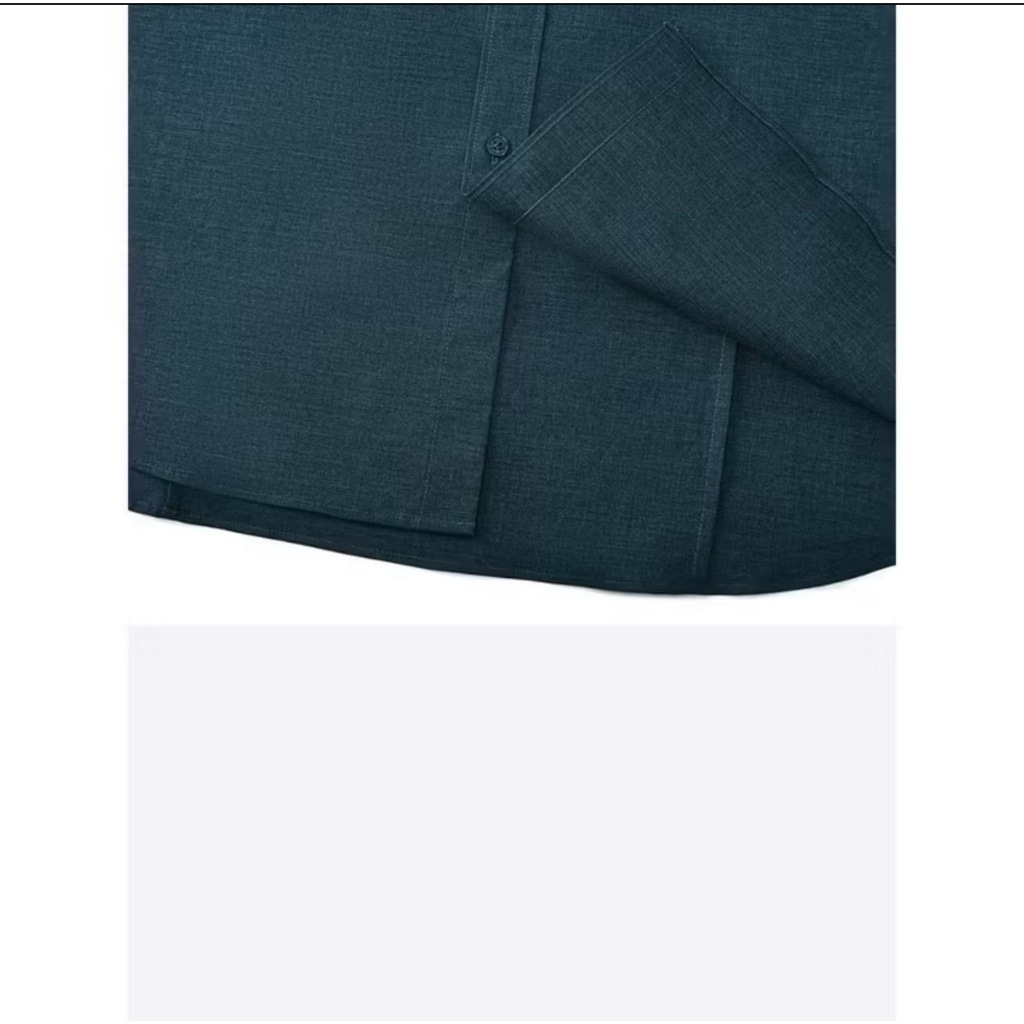 G2000 เสื้อเชิ้ตแขนยาวแบบทางการสำหรับผู้ชาย ทรง Smart Fit รุ่น 2112101267 สีน้ำเงินอมเขียว - รูปที่ 4