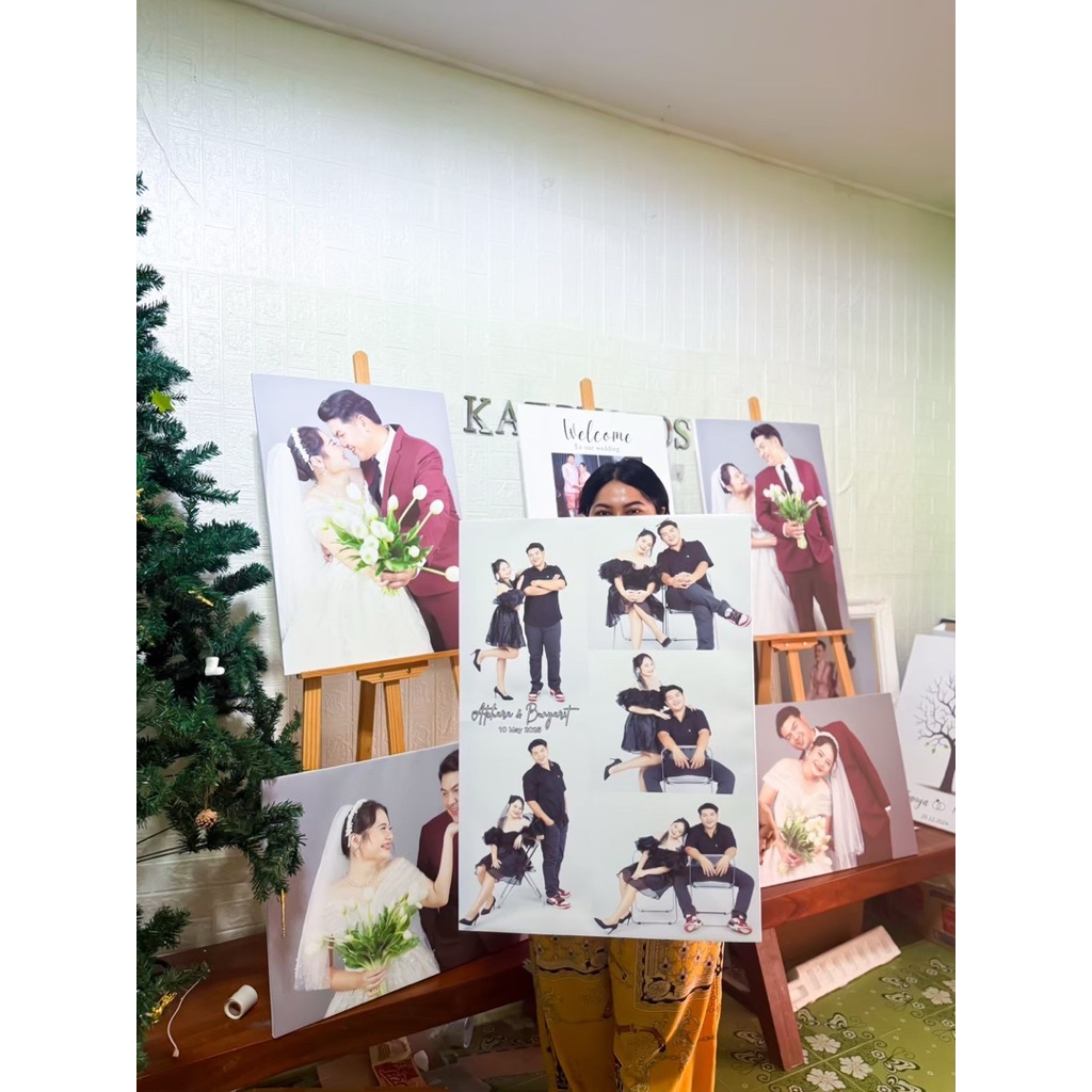 กรอบรูปงานแต่งขนาด 20x30นิ้ว