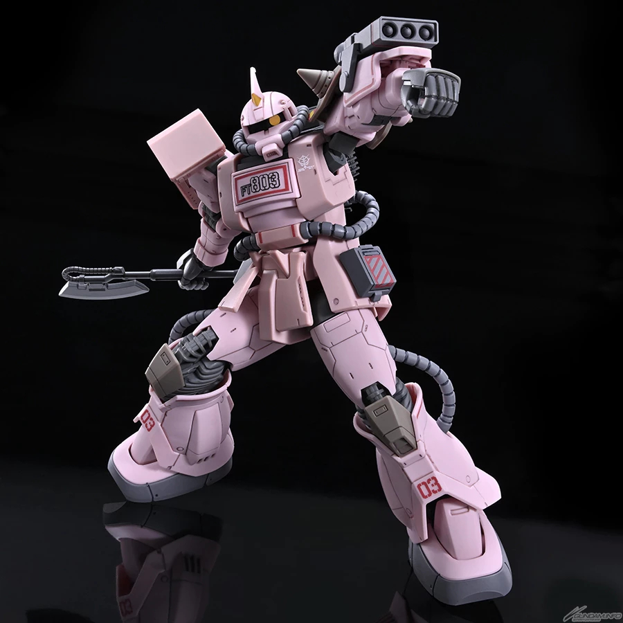 HG MS-06D Zaku Desert Type (Pink Panther Forces)
