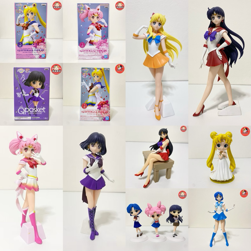 [พร้อมส่ง/มือ1-2/ของเเท้] รวมฟิกเกอร์ เซเลอร์มูน Sailor Moon Banpresto Figure