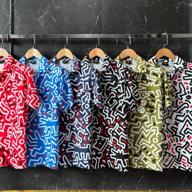 เสื้อฮาวายลายเก๋ๆ สไตล์วินเทจ ฮาวายผ้าไหมอิตาลีผ้านุ่ม🌈👕✅