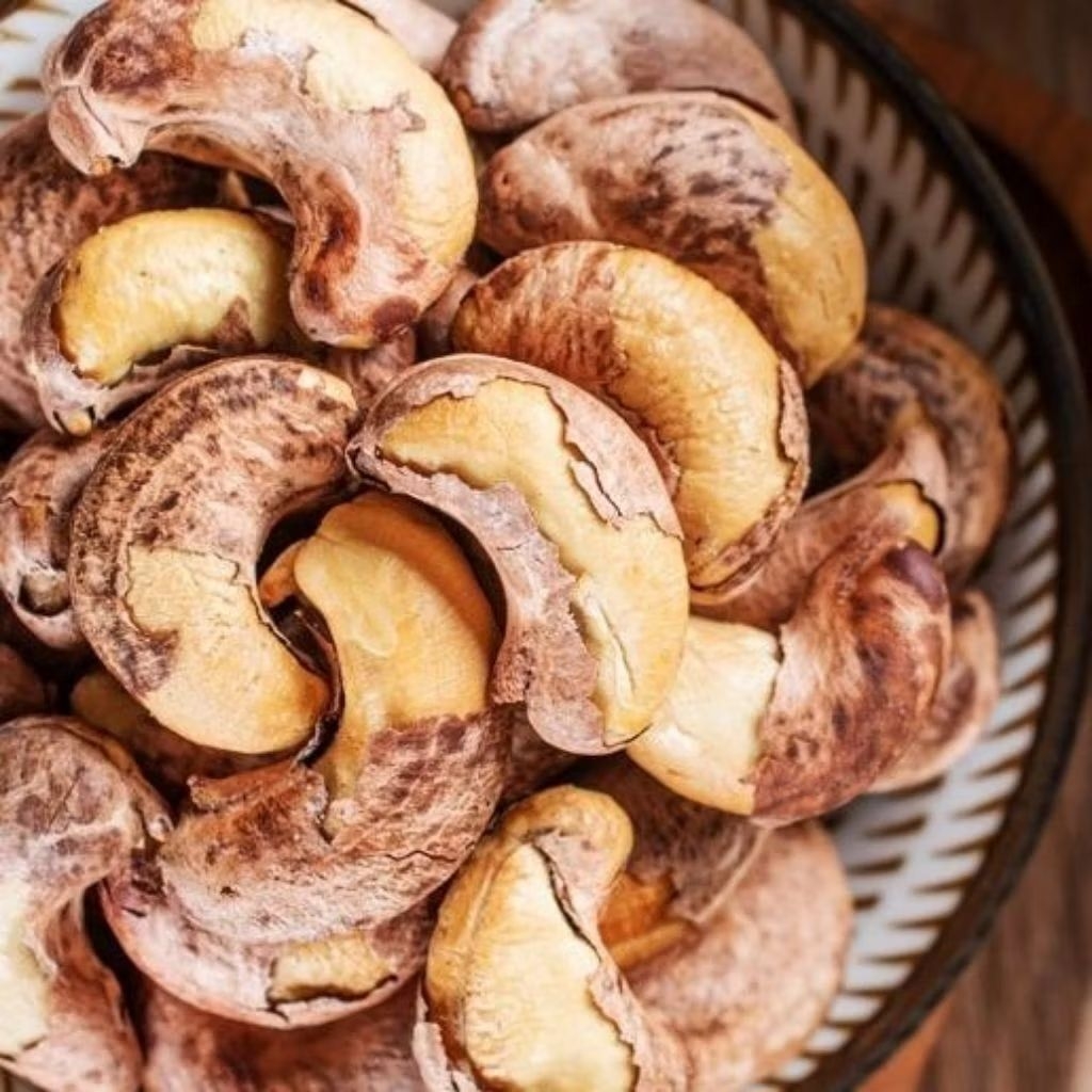 เม็ดมะม่วงเผาโบราณ จัมโบ้ 500g / 1kg เม็ดใหญ่ เต็มเม็ด ถั่วติดเปลือก