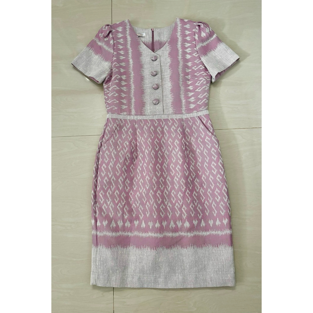 เดรสผ้าไทยร้านapps shop