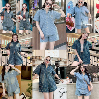 ชุดเช็ทยีนส์ขาสั้น ยีนส์แท้