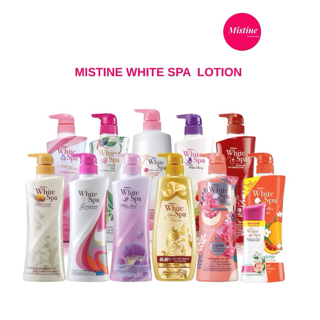 MISTINE WHITE SPA LOTION COLLECTION 400ML