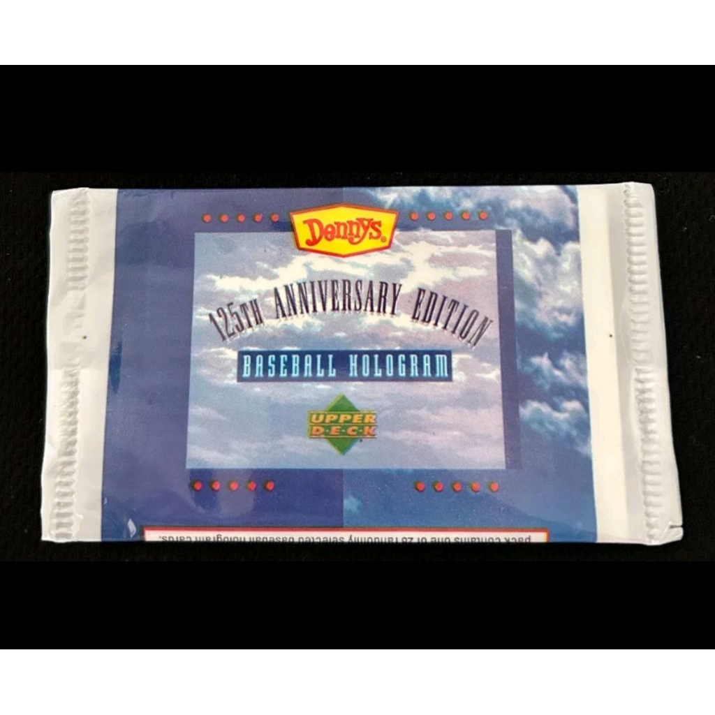 (Sealed Pack) ซองสุ่มการ์ดเบสบอล DENNYS 125th ANNIVERSARY EDITION BASEBALL HOLOGRAM COLLECTION CARDS