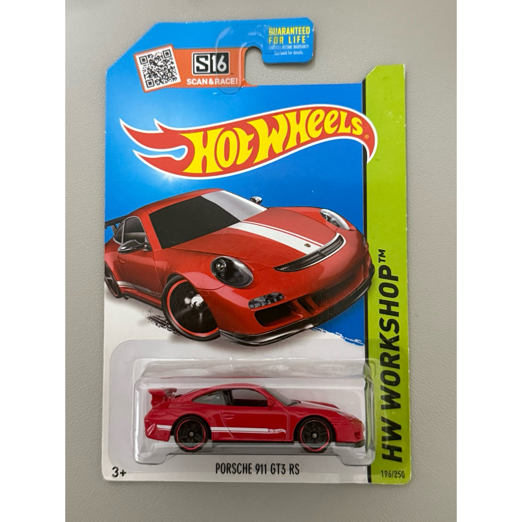 Hot wheels porsche 911 GT3 RS Red