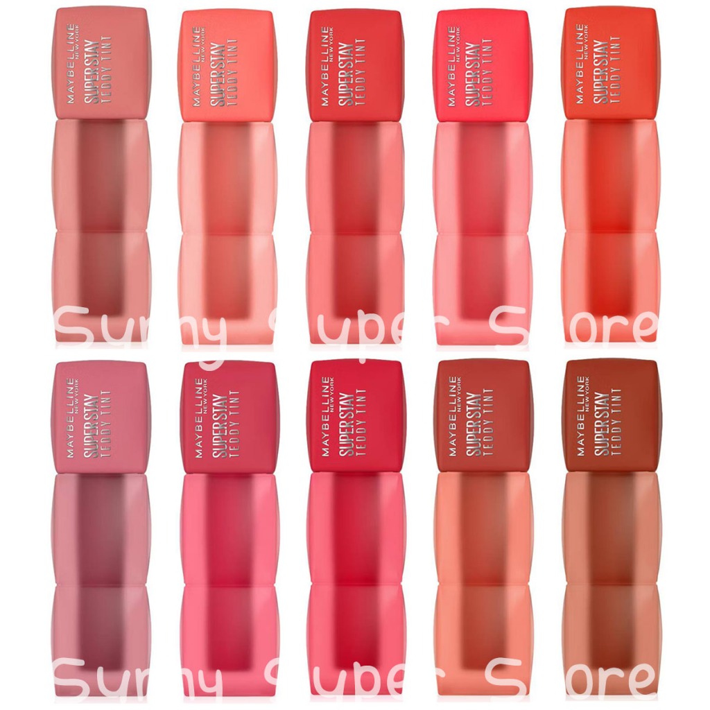 Maybelline Super Stay Teddy Tint เมย์เบลลีน ซุปเปอร์ สเตย์ เท็ดดี้ ทินท์