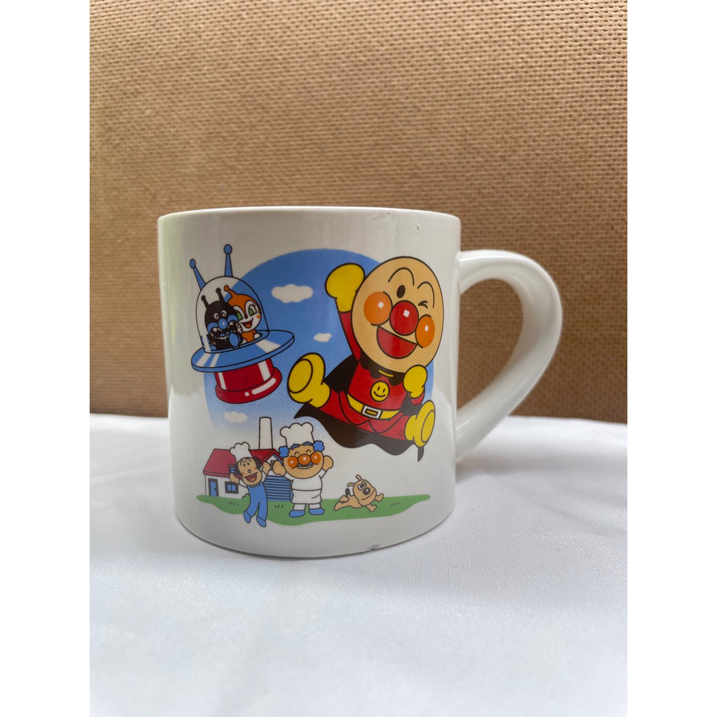 แก้วเซรามิค อันปันแมน มือสองญี่ปุ่น Anpanman skylark group