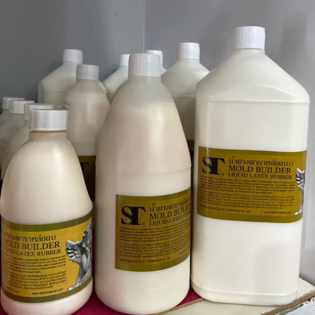 ST น้ำยางพาราหล่อแบบ ขนาด 500/1000/2000 ml.