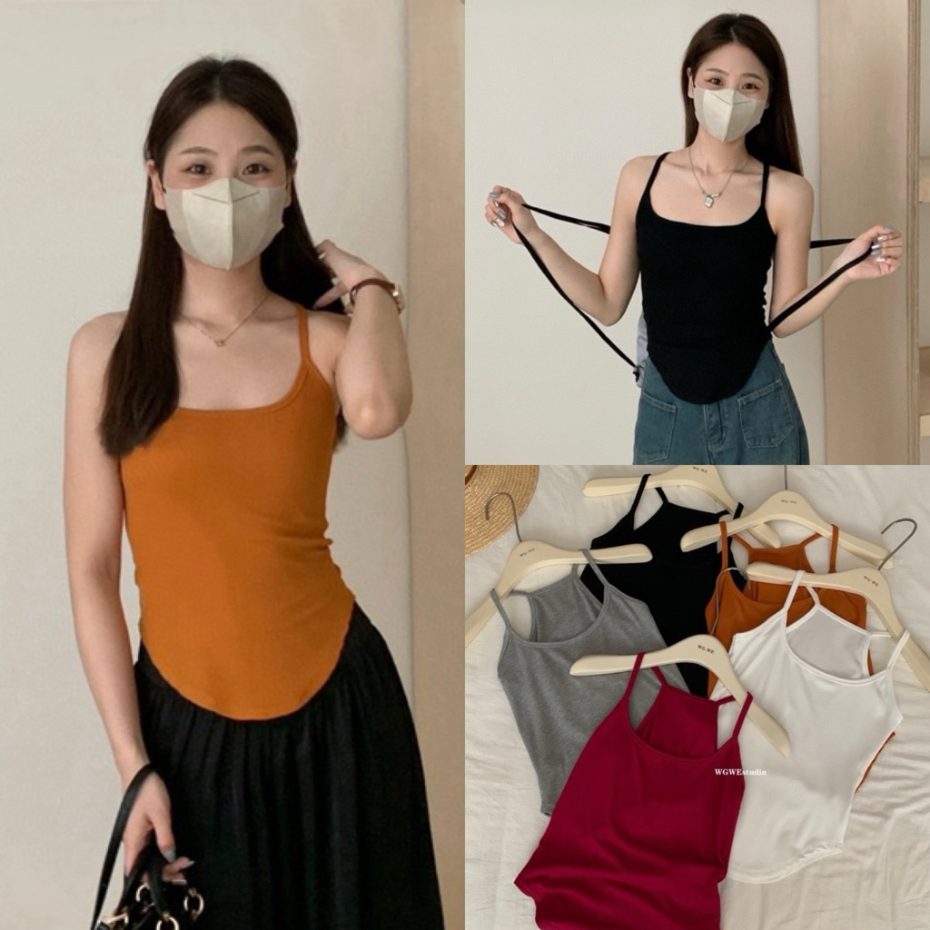 เสื้อสายเดี่ยวรุ่น 8485 TAG:WG.WE🇰🇷