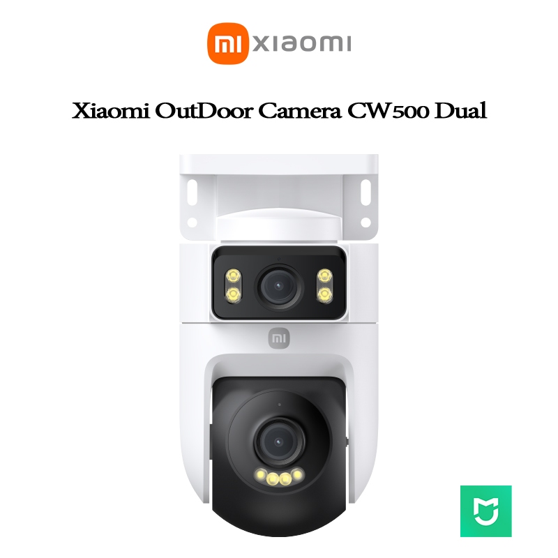 XIAOMI Outdoor Camera CW500 Dual Camera 2in1 2เลนดูคู่กัน กล้องวงจรปิด wifi กลางแจ้ง APP Mi Home