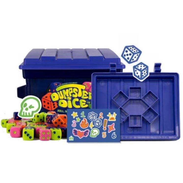 Dumpster Dice เกมลูกเต๋าสีสันสดใส เล่นง่าย สนุก เสริมทักษะการสังเกต ไหวพริบ และการตัดสินใจ