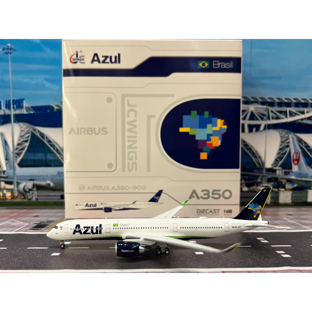 JC Wings [LH4324] 1:400 Azul A350-900XWB PR-AOY