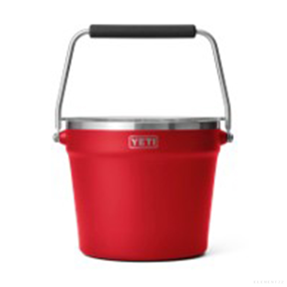 YETI ถังน้ำ+ฝา รุ่น RAMBLER BEVERAGE BUCKET RESCUE RED