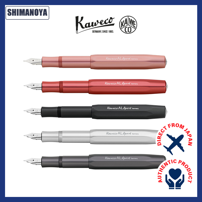 Kaweco AL Sport Fountain Pen Premium Aluminum Design, Compact Writing Instrument stationery