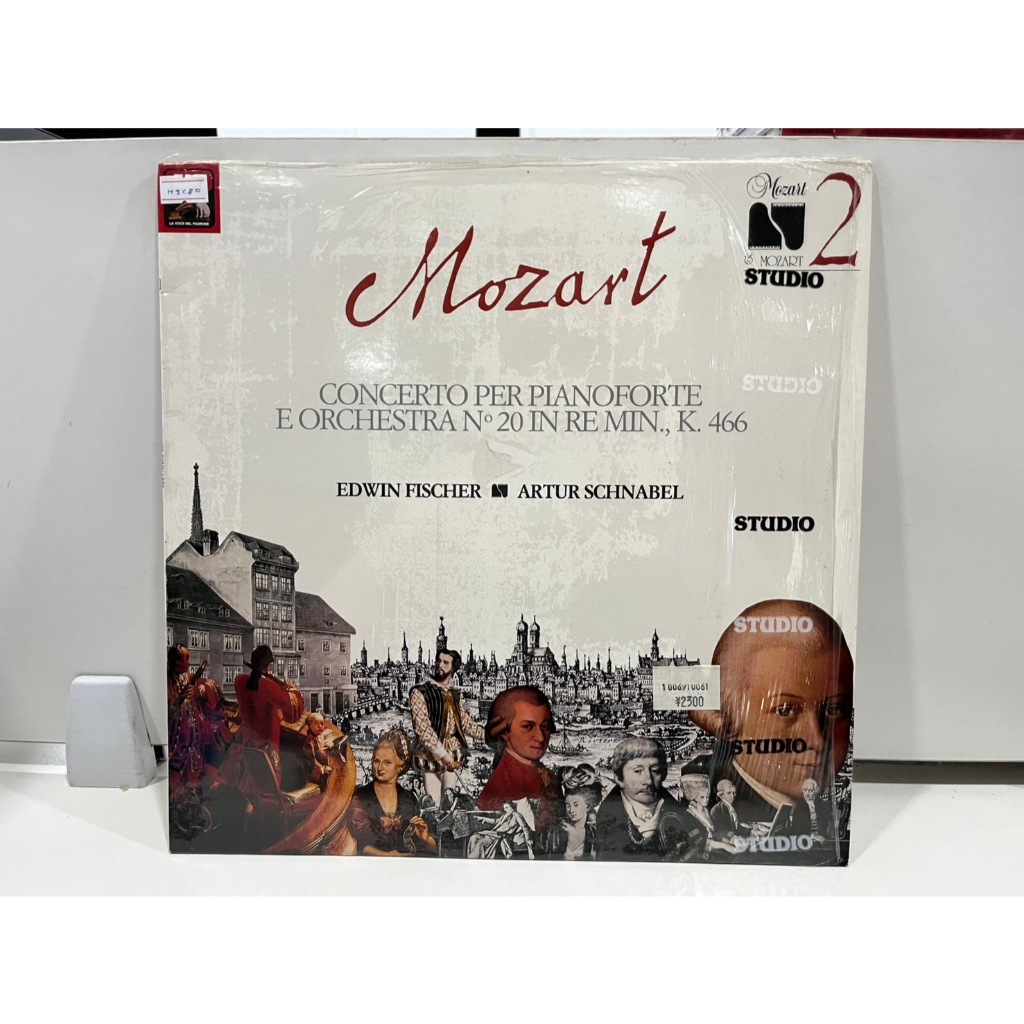 1LP Vinyl Records แผ่นเสียงไวนิล Mozart CONCERTO PER PIANOFORTE E ORCHESTRA Nº 20 IN RE MIN., K. 466
