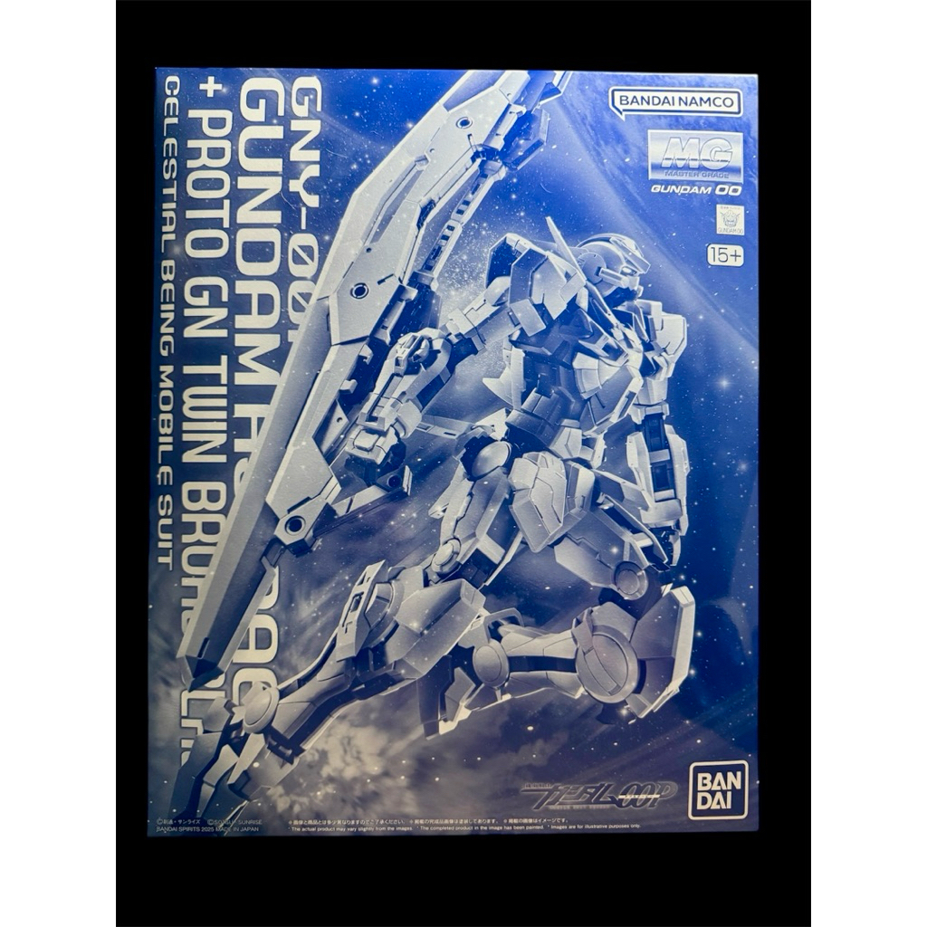 Premium BANDAI MG 1/100 GUNDAM ASTRAEA + PROTO GN TWIN BROAD BLADE