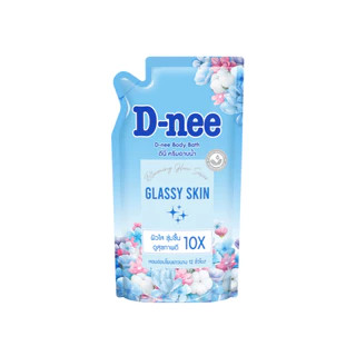 [แพ็ค 2] D-nee ดีนี่ กลาสซี่ สกิน บอดี้ บาธ 400 มล. ผิวใส ชุ่มชื้น ดูสุขภาพดี 10X
