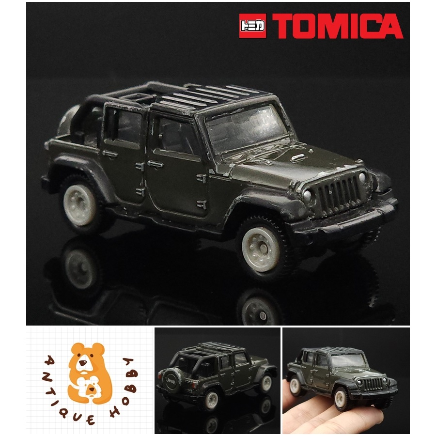 👑รถ โมเดลรถ TOMICA 1/64 มือสอง : JEEP WRANGLER👑