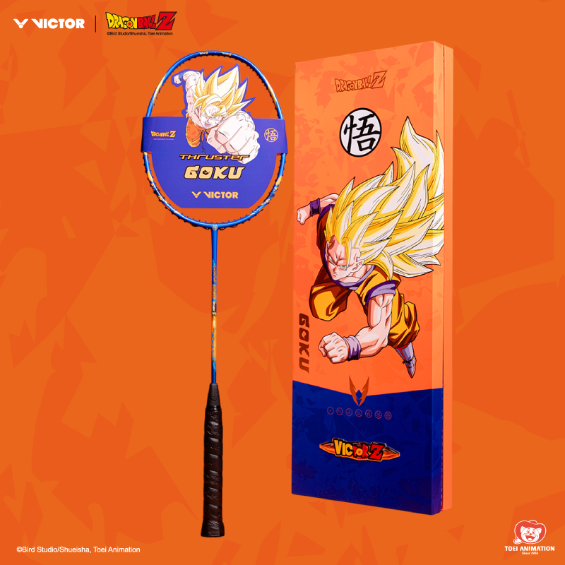VICTOR x DRAGONBALL ไม้แบดมินตัน รุ่น TK-GOKU-GB Box set (โปรดอ่านรายละเอียดก่อนสั่ง)