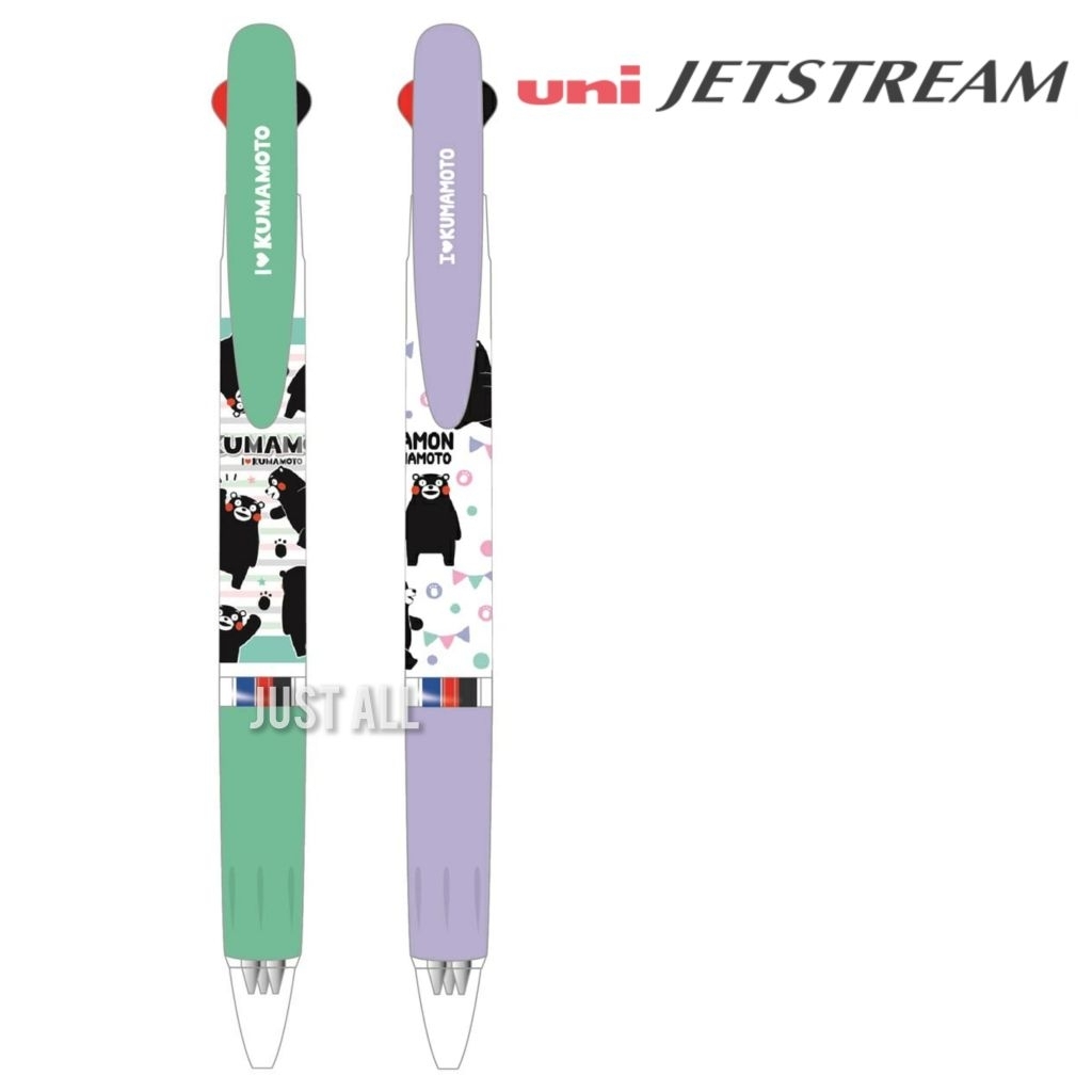 Kumamon × Uni Jetstream ปากกา 3 สี  หมึกลูกลื่น 0.5mm
