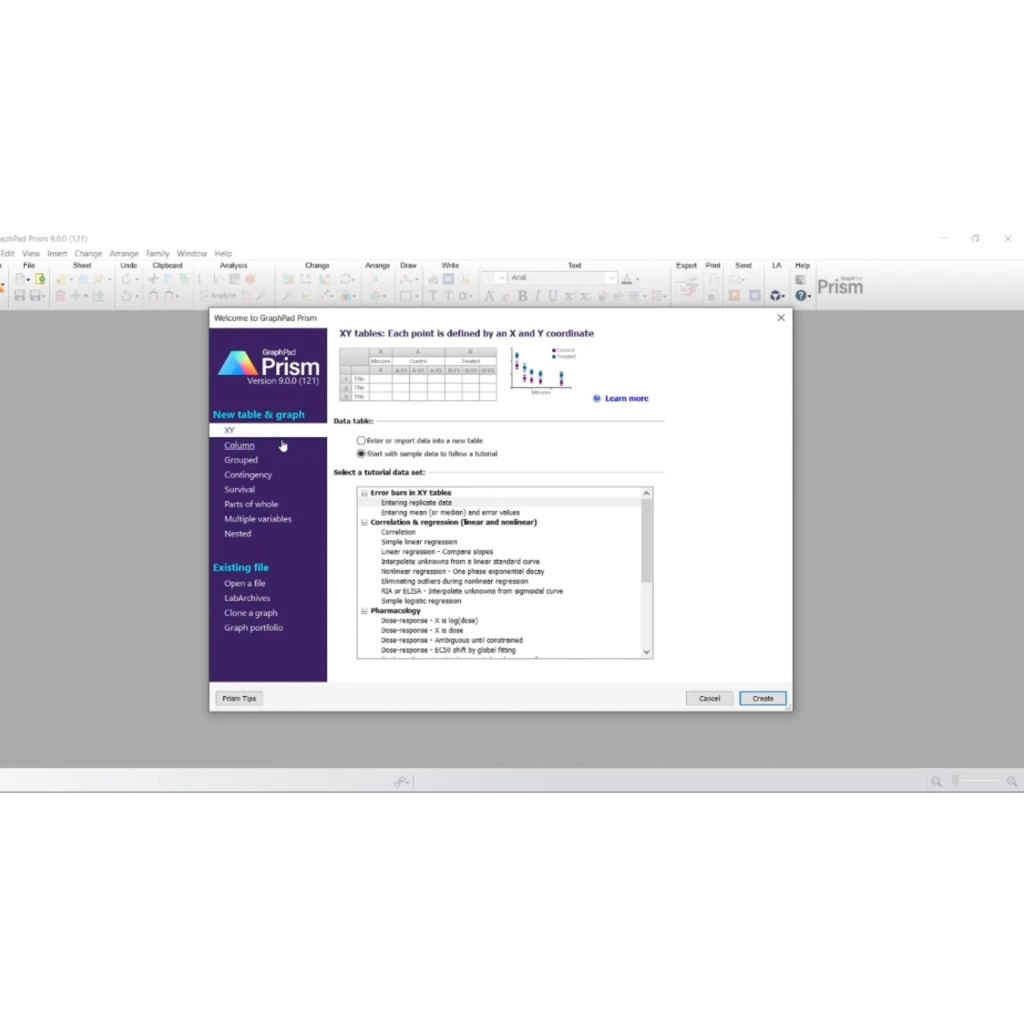 Graphpad Prism 11.0 [License 10 ปี] โปรแกรมรวิเคราะห์ผลทางด้านสถิติ สำหรับ Windows และ Mac thumbnail 5