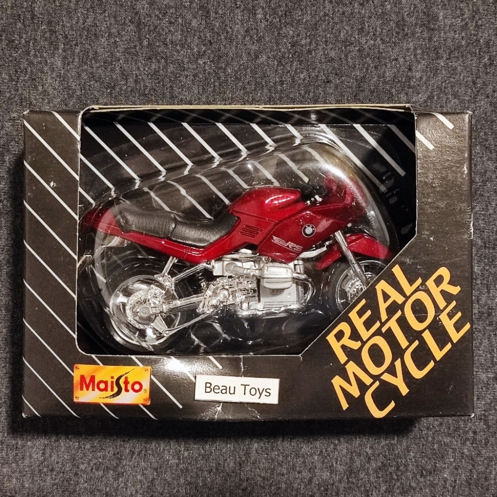 (ของแท้💯🇯🇵)BMW 1/18 R1100RS Maisto Motorcycle Model (มือ1)🔴