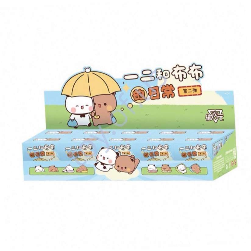 กล่องสุ่ม Bubu Dudu cutest panda blind box V.2 ยก box มี 10 กล่อง (20 ตัว)