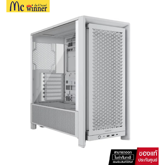 เคสคอมพิวเตอร์ Corsair FRAME 4000D White (CC-9011291-WW)