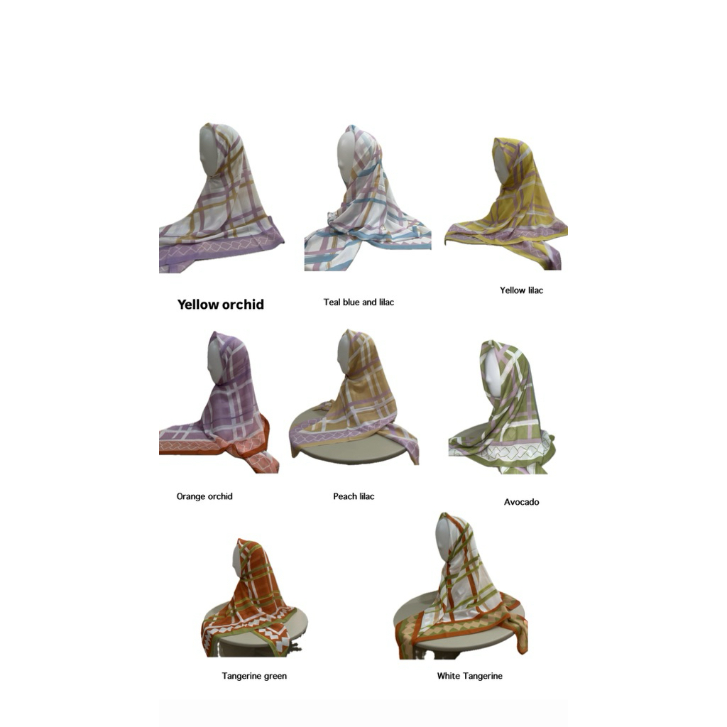 printed hijab “ brighten up your day”