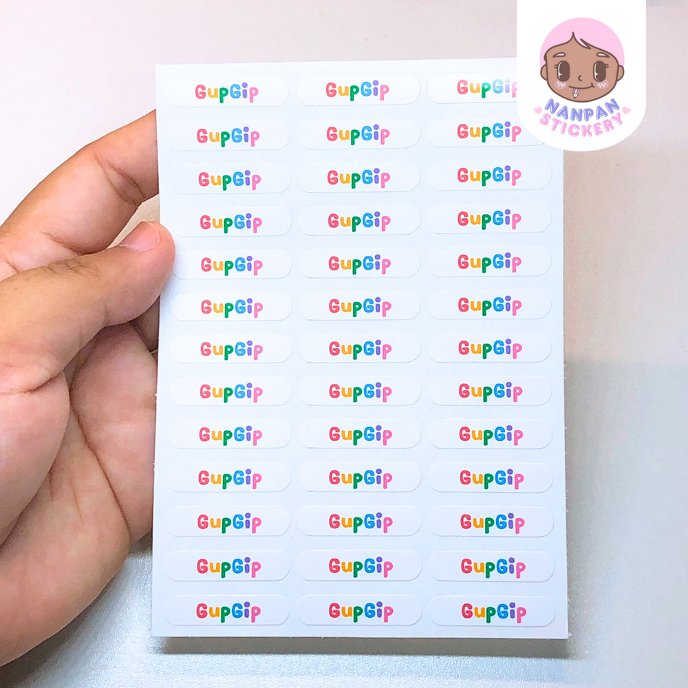 ✏️สติ๊กเกอร์ชื่อติดดินสอปากกา (39 ดวง)✨ มีสีให้เลือก ติดของใช้ชิ้นเล็ก ติดของชำร่วย - รูปที่ 4