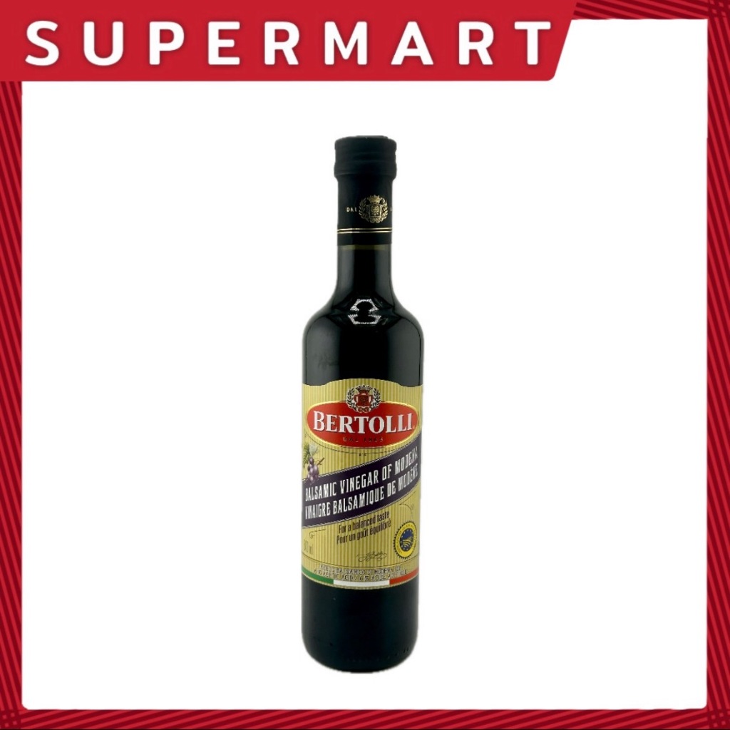 SUPERMART Bertolli Balsamic Vinegar of Modeha 500ml. #1116016