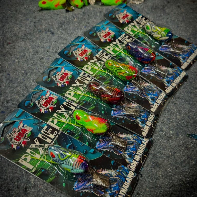 USA Pixie กบยางพิกซี่ กบยางเบ็ดทางเดียว