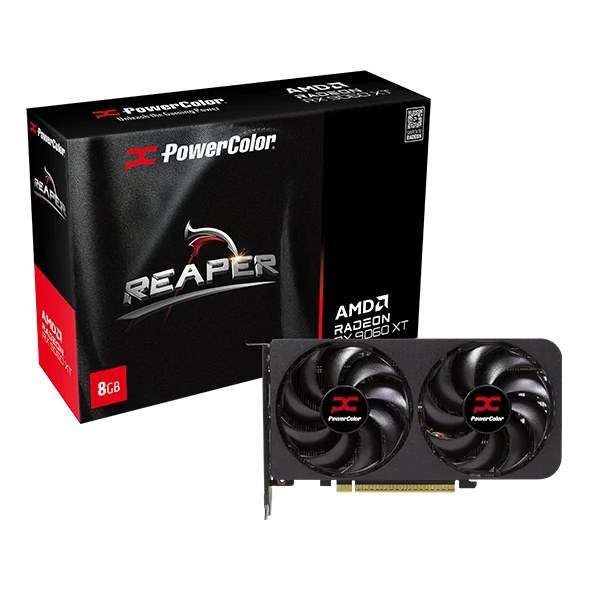 PowerColor Reaper AMD Radeon™ RX 9060 XT 8GB GDDR6 RX9060XT 8G-A