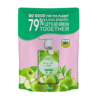 Watsons วัตสัน สบู่เหลว เจล ล้างมือ ขนาด 500 ml. ขวดปั๊ม-รีฟิล (เลือกขนาดด้านใน)