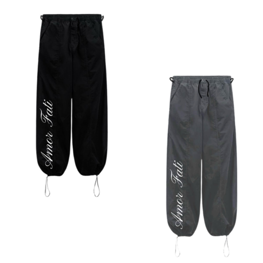 AMOR FATI PANTS BLACK/GREY 🪽