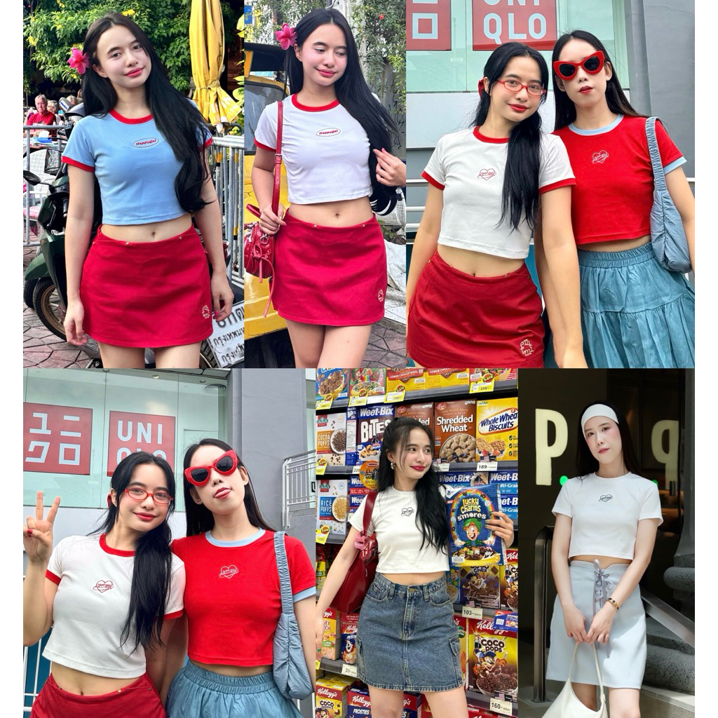 อก 32-44 (Top Baby tee)ผ้าคอตตอน 100% นุ่ม ยืด เด้งมากกกก