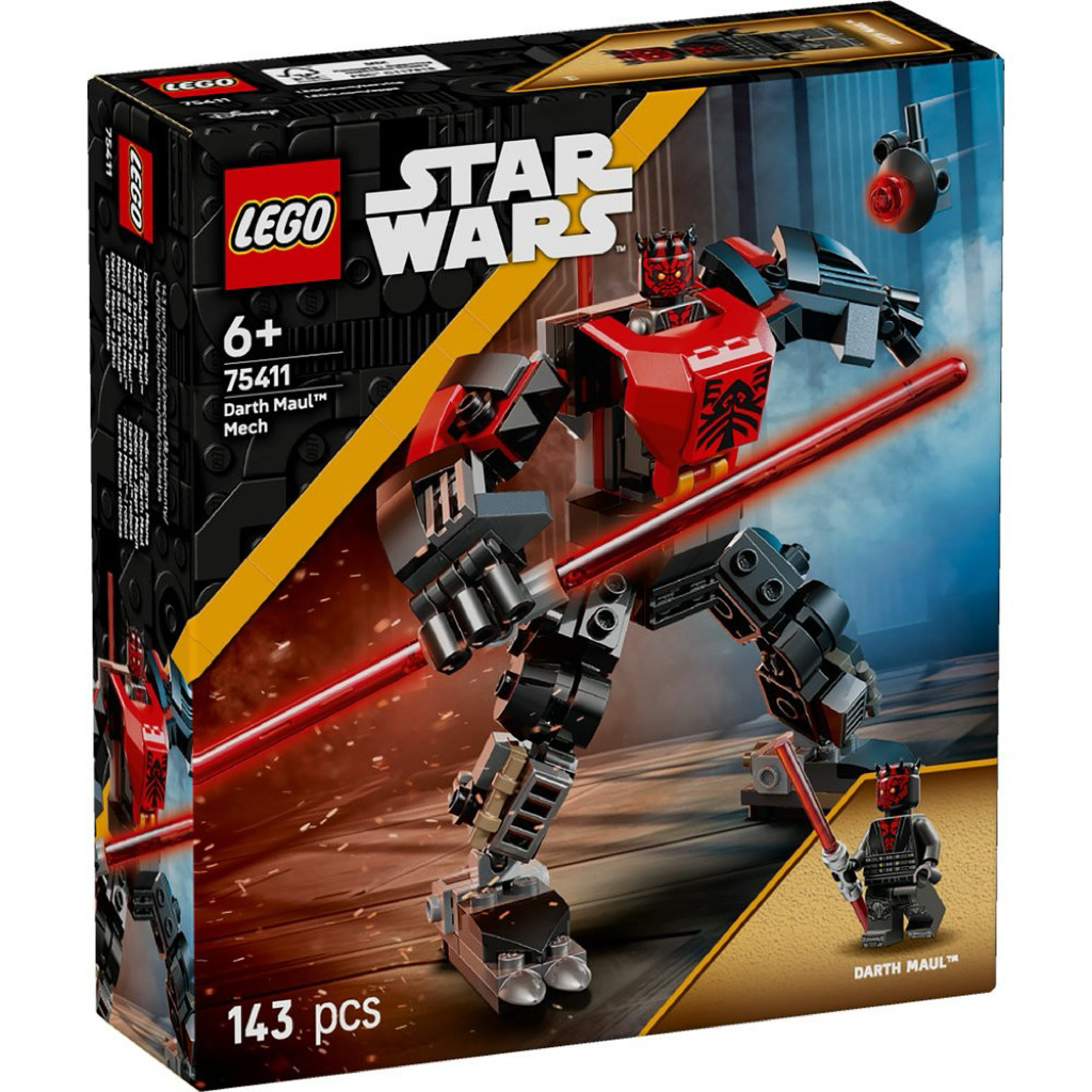 LEGO Star Wars 75411 DARTH MAUL MECH ของแท้ 100% มือหนึ่งกล่องสวยพร้อมส่ง