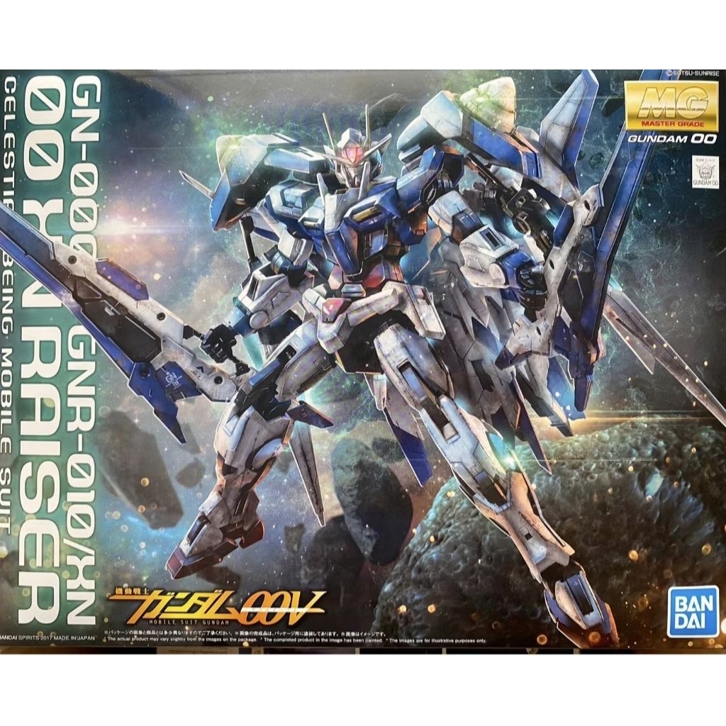 [สินค้าพร้อมส่งจากไทย] MG 1/100 Gundam OO XN Raiser มีรอยมุม