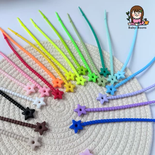 [hot]สายรัดซิลิโคน หัวดาว 22 cm (ราคา/เส้น) ห้อยพวงกุญแจ กระเป๋า สายรัดเอนกประสงค์ และอื่นๆ