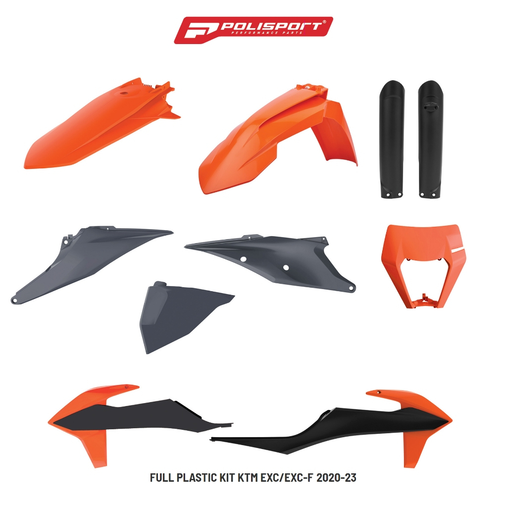 ชุดพลาสติก Polisport Full Plastic Kit KTM ( เอ็นดูโร่ ) ปี 20-23